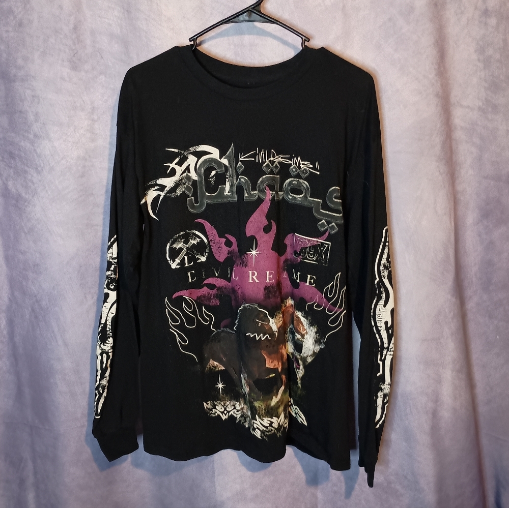 Civil Regime Graphic Horse Long Sleeve‎ Tee